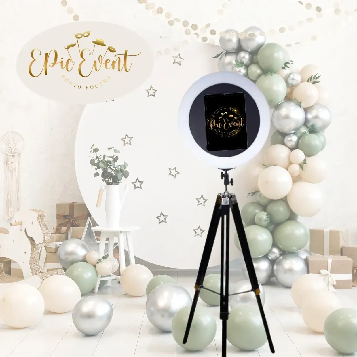 Epic Event Photo Booth Setup